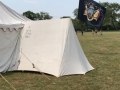 Encampment Tent with NY Flag